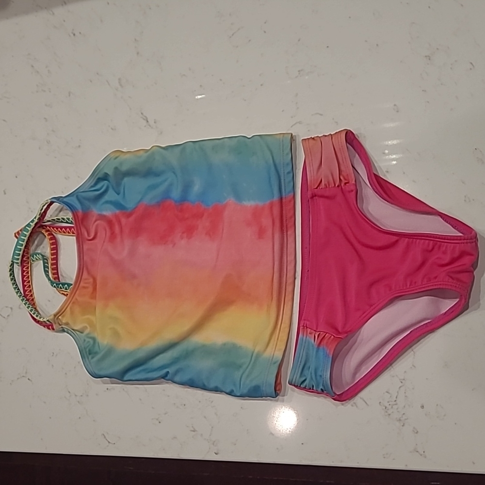 Cat & Jack 6x tankini bathing suit